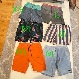 Men's Multi-Color Shorts Collection